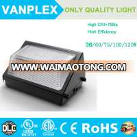 120W Mean Well Power supply LED wall packs of high quality for 5 years warranty