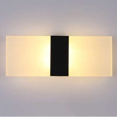 Top quality indoor decoration acrylic 3w 6w 3000k 4000k 6000k led wall light