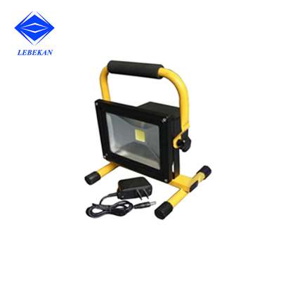 Factory price Hot sale rechargeable portable warm white new arrival led flood light 50w